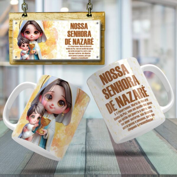 Artes Canecas Santos Católicos - Jpg - Imagem 4