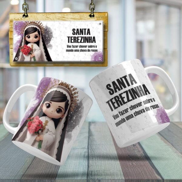 Artes Canecas Santos Católicos - Jpg - Imagem 5