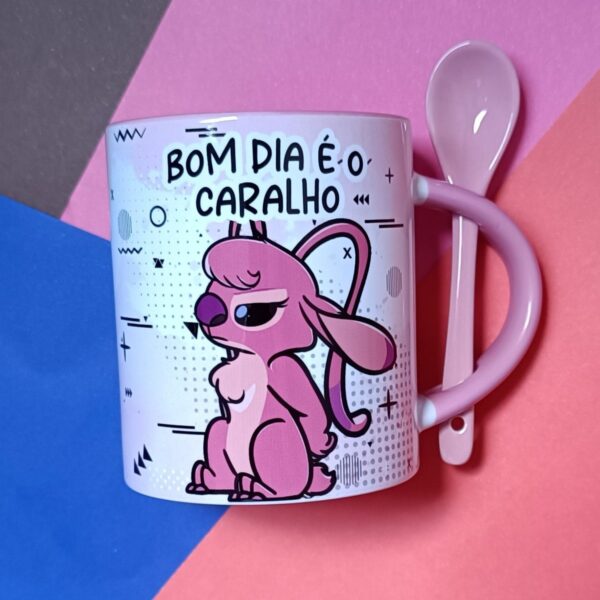 Artes Canecas Stitch Cansado - Png - Imagem 5