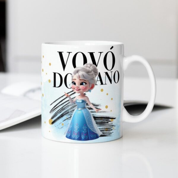 Artes Canecas Vovó Princesa - Png e Corel - Imagem 5