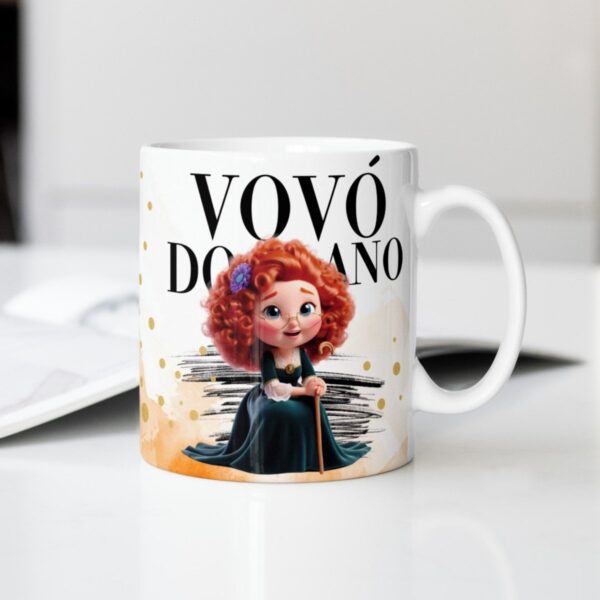 Artes Canecas Vovó Princesa - Png e Corel - Imagem 3