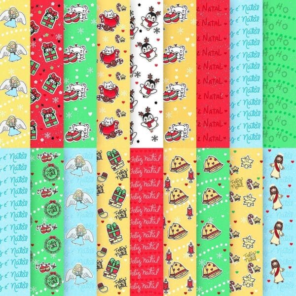 Artes De Natal Arquivos Digitais P/ Personalizados Natalino