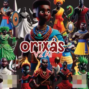 Artes De Orixas 3d Para Download Ideal Para Sublimacao 2