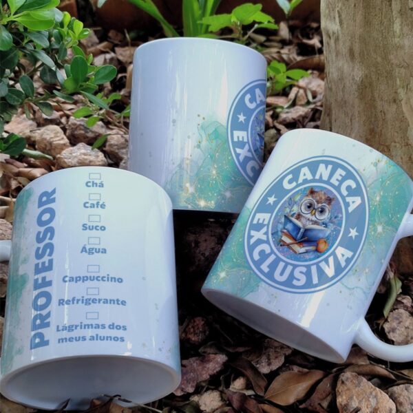 Artes Digitais Caneca Exclusiva Professora - Imagem 2