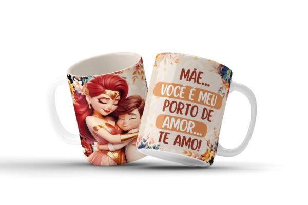 Artes Digitais Canecas Mães Maravilha - Png - Imagem 3