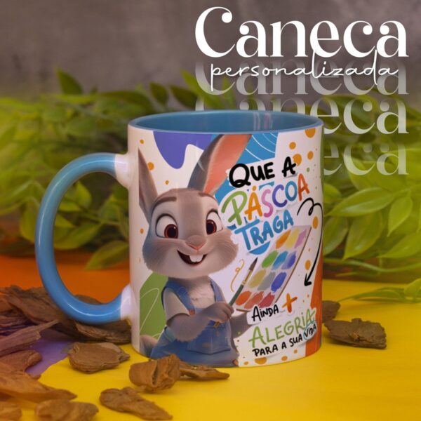 Artes Digitais Canecas Páscoa - Arquivo Digital