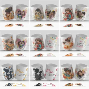 Artes Digitais para Caneca: Presenteie no Dia das Mães com Criatividade