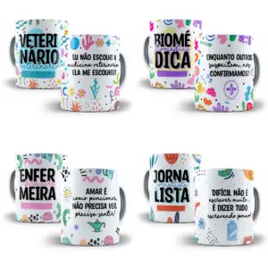 Artes Digitais Para Caneca Profissoes Vol 1 Subliamcao 8