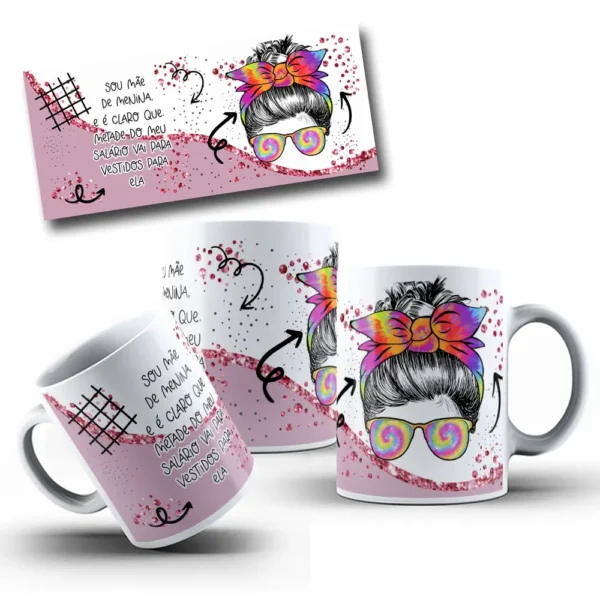 Artes Digitais Sou Mae E Claro Para Caneca Em Png 5