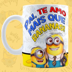 artes digitais sublimacao minions dia dos pais png artes digitais sublimacao dia dos pais jpg 1