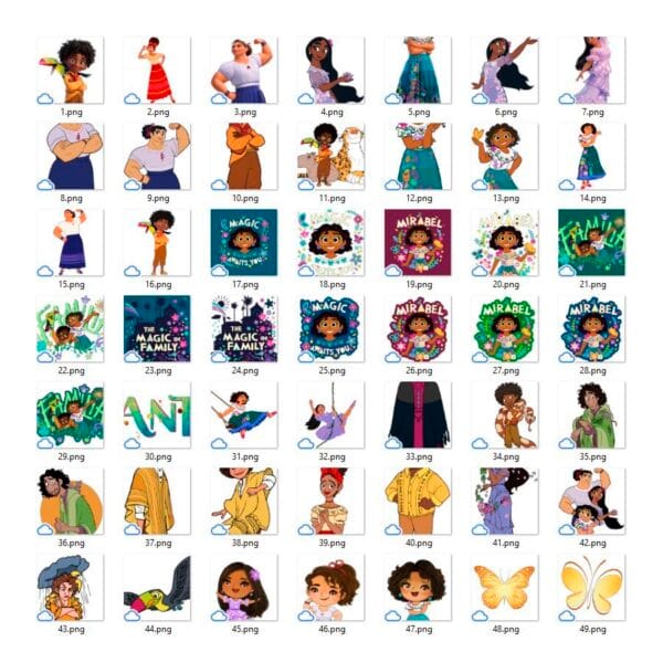 Artes Encanto Floral PNG Ilustrações Imagens Flores Madrigal