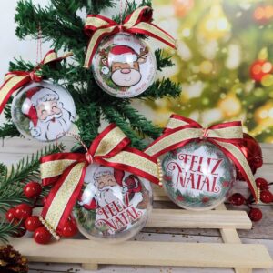 artes esferas natal arquivo digital lembrancinha personalizada