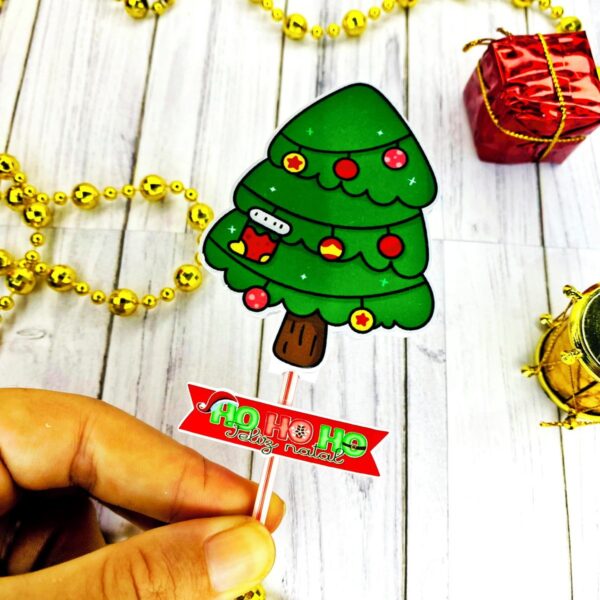 Artes para Pirulito Natal - Arquivo Digital