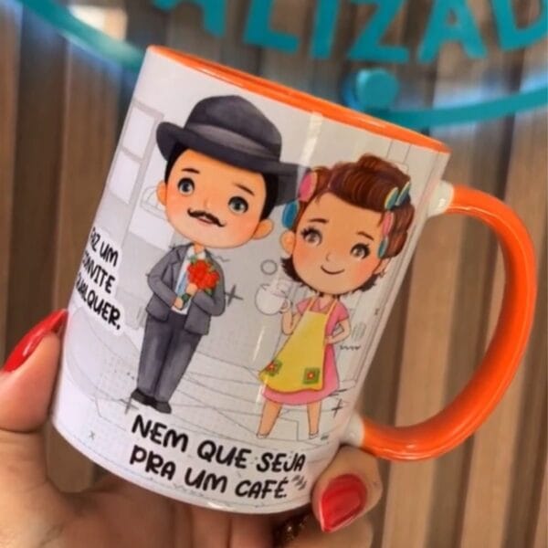Artes Sublimação Caneca Chaves Chavinho Editável Corel Draw