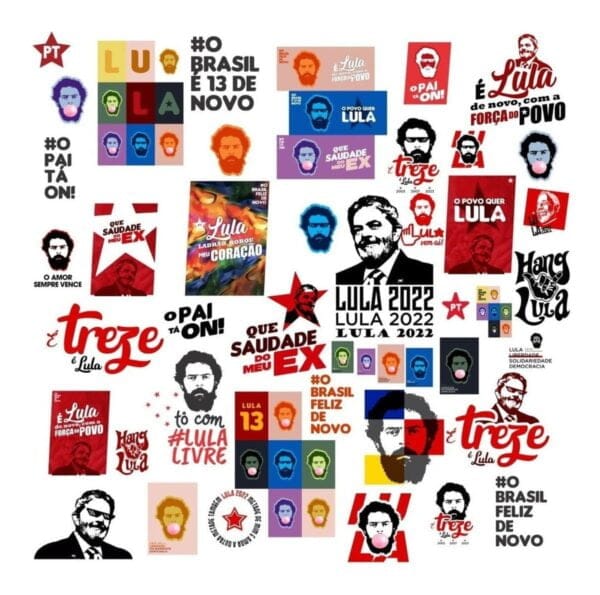 Artes Sublimação Caneca Lula Bolsonaro Ciro Eleições 2022