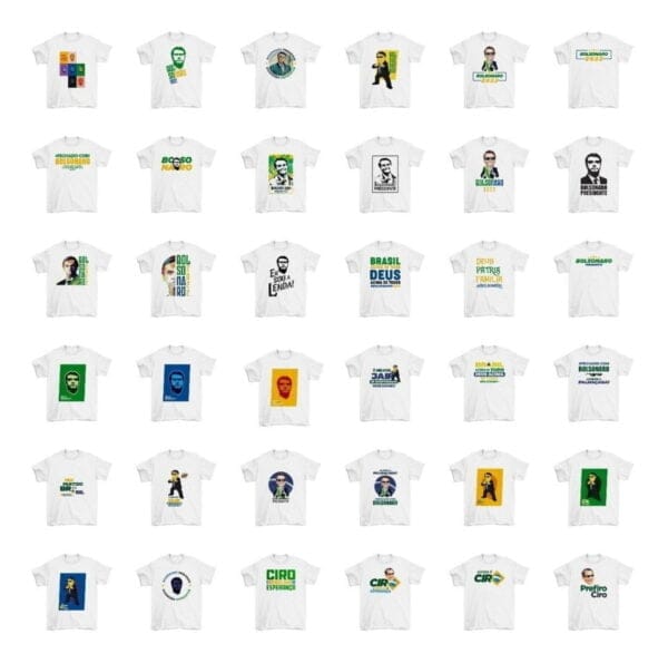 Artes Sublimação Caneca Lula Bolsonaro Ciro Eleições 2022