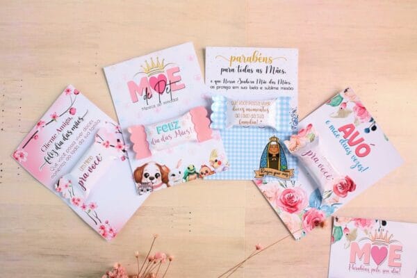 Balas e Cards Dia das Mães - Arquivo Digital
