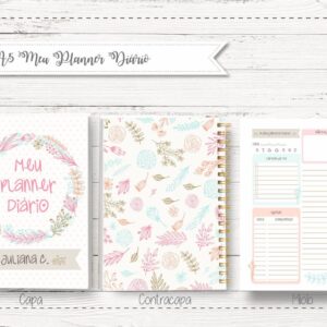 bloco a5 meu planner diario agendas