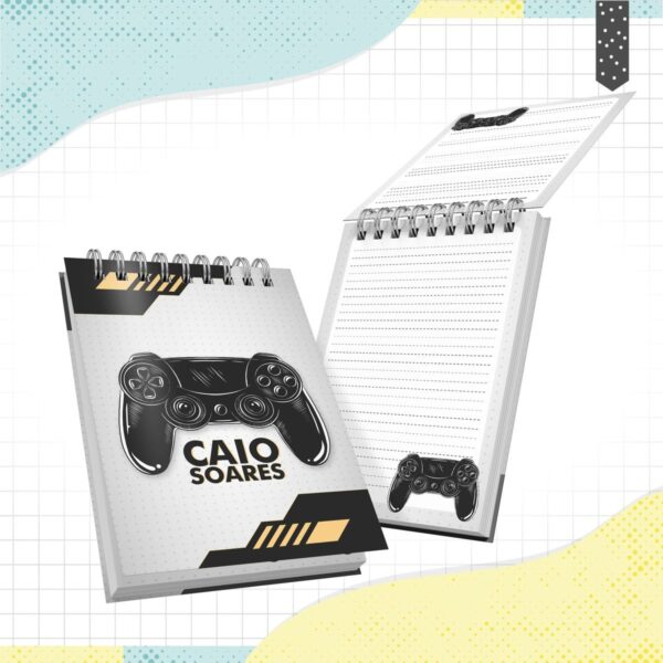 Bloquinho A6 Games - Arquivo Digital