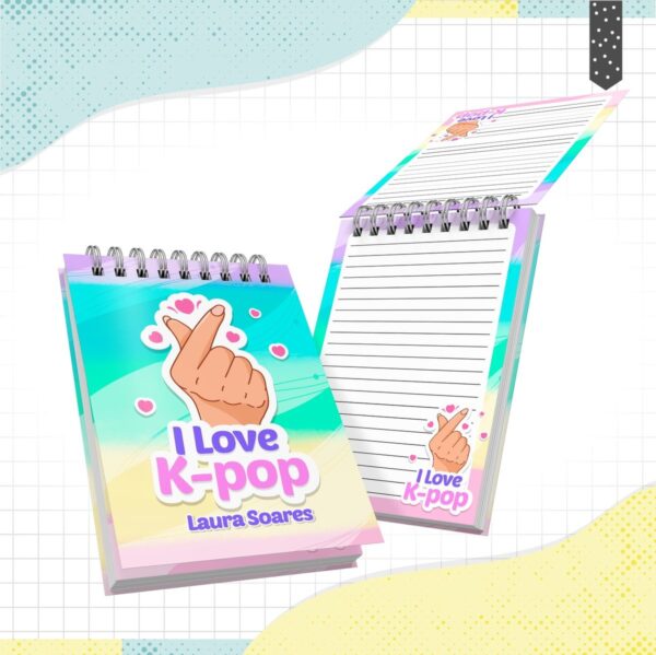 Bloquinho A6 KPOP - Arquivo Digital