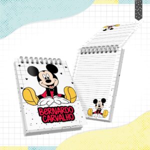 bloquinho a6 mickey arquivo digital papelaria digital