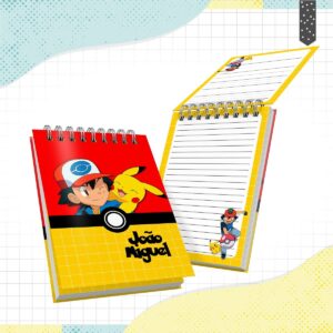 bloquinho a6 pokemon arquivo digital papelaria