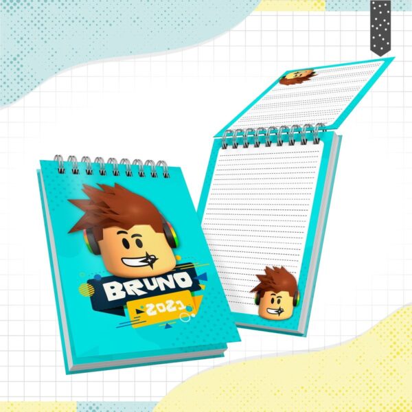 Bloquinho A6 Roblox - Arquivo Digital