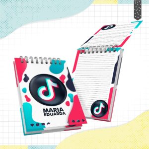 bloquinho a6 tiktok arquivo digital papelaria