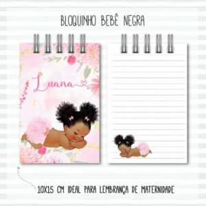 bloquinho anotacoes bebe negra afro arquivo digital miolo digital