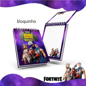 bloquinho anotacoes fortnite arquivo digital personalizacao