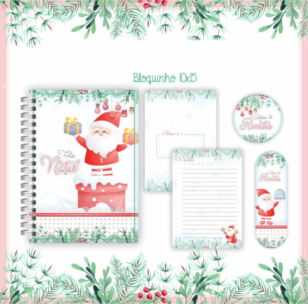 Bloquinho Anotações NATAL - Arquivo Digital