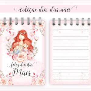 bloquinho dia das maes modelo 9 arquivo digital papelaria personalizada 1