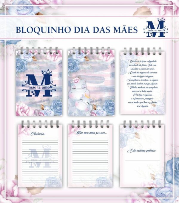 Bloquinho Dia das Mães