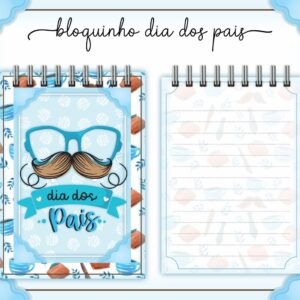 bloquinho dia dos pais arquivo digital presente
