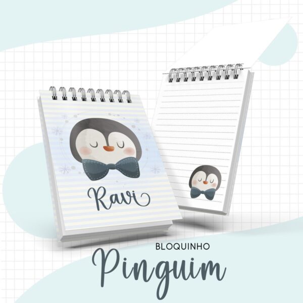 Bloquinho Pinguim - Arquivo Digital