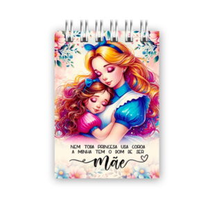 bloquinhos dia das maes princesas png e pdf bloco dia das maes encadernacao