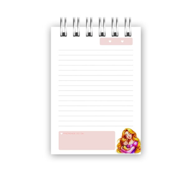 Bloquinhos Dia das Mães Princesas - Png e pdf - Imagem 4