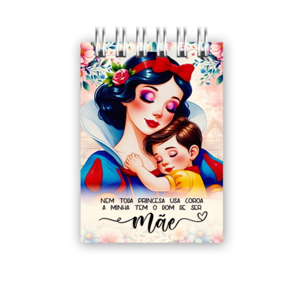 Bloquinhos Dia das Mães Princesas - Png e pdf - Imagem 2