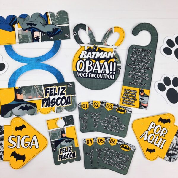 Caça aos Ovos Batman - Arquivo Digital