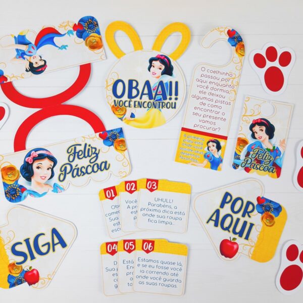 Caça aos Ovos Branca de Neve - Arquivo Digital