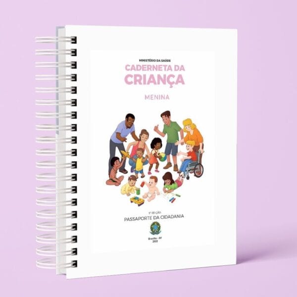 Caderneta Da Criança Clean - 5ª Edição - Menino E Menina