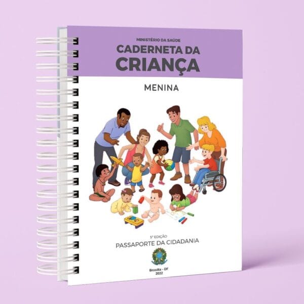 Caderneta Da Criança Clean - 5ª Edição - Menino E Menina