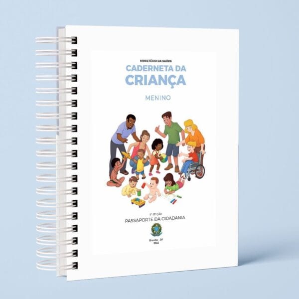 Caderneta Da Criança Clean - 5ª Edição - Menino E Menina