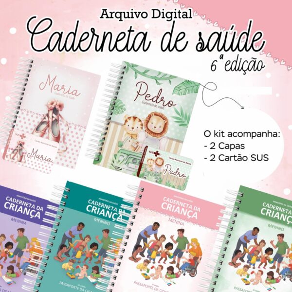 Caderneta de Saúde 6 Edição - Encadernação