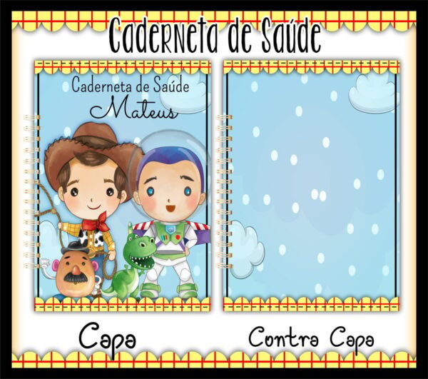 Caderneta de Saúde - Toy Story - Arquivo Digital