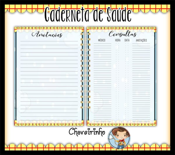 Caderneta de Saúde - Toy Story - Arquivo Digital - Imagem 2