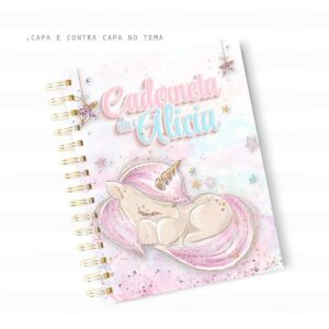 caderneta de saude unicornio arquivo digital livro do bebe