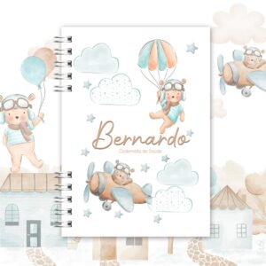 caderneta de saude ursinho baloeiro arquivo digital infantil