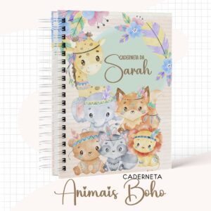 caderneta de vacina animais boho arquivo digital fotos