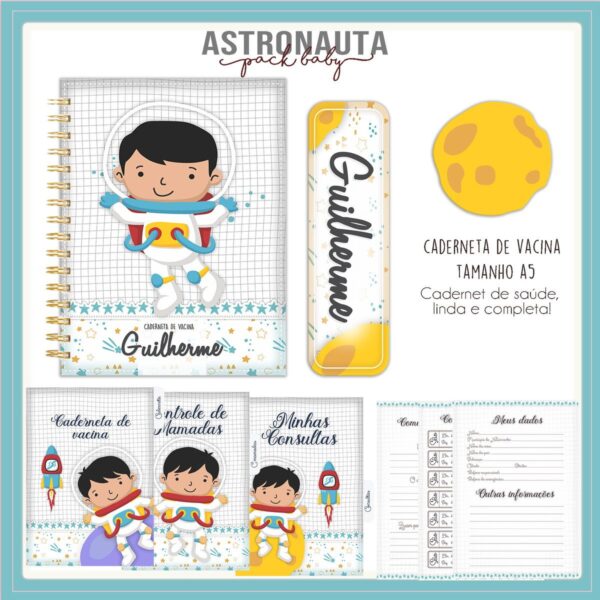Caderneta de Vacina Astronauta I - Arquivo Digital